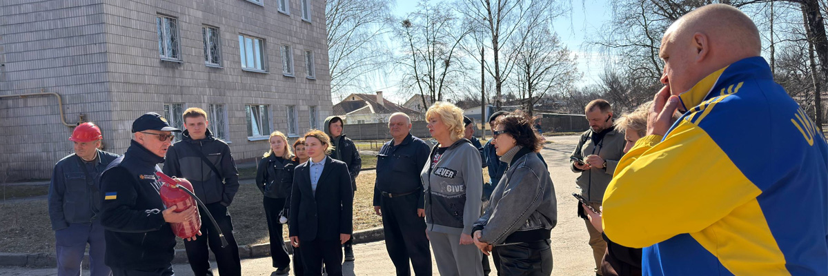 Об’єктове тренування з цивільного захисту. 